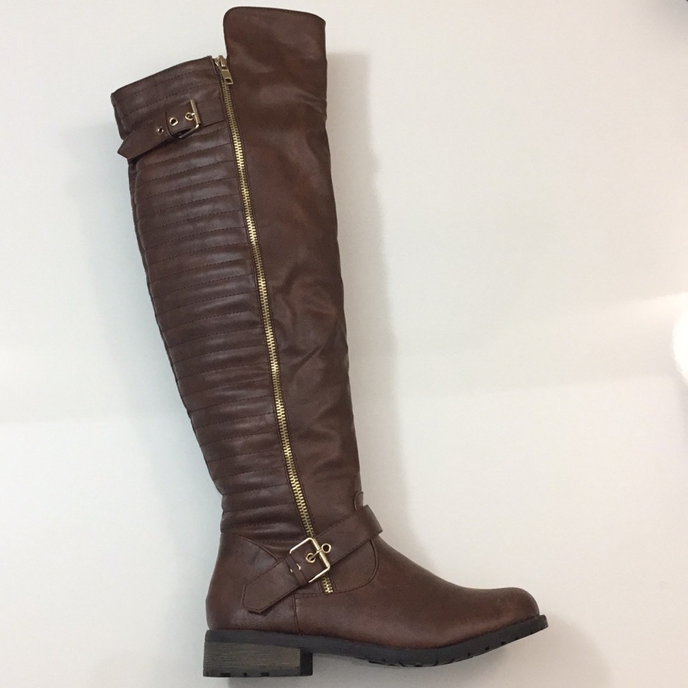 Knee high boots
